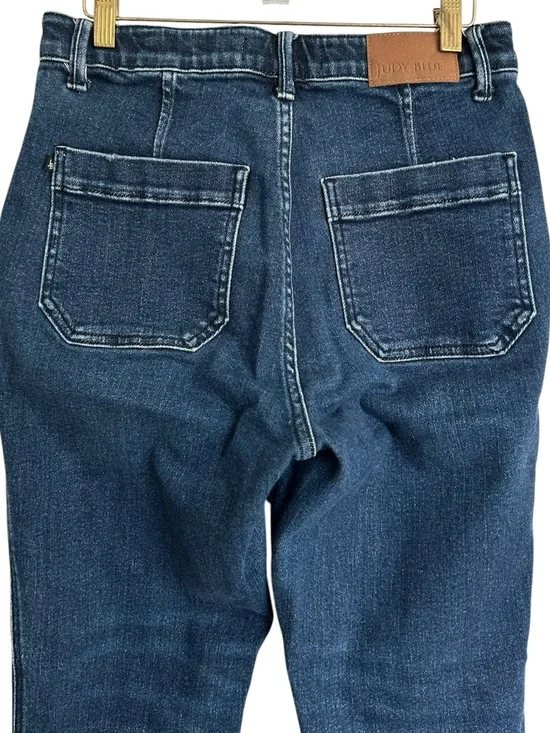 Judy Blue Women's Denim Joggers Size 7/28 - Picture 5 of 11